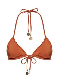Minkpink, Damen Bikinitop 'BISCOTTI TRIANGLE', Cognac