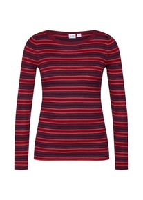 GAP, Damen Shirt 'RIBBED STRIPE PO', Mischfarben / Pink