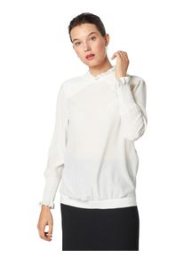 BOSS, Damen Bluse 'Clipa', Offwhite