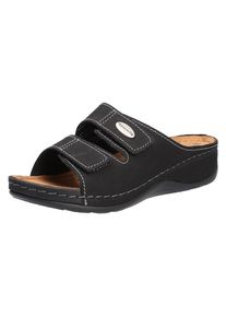 Tamaris, Damen Pantolette, Schwarz