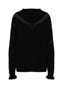 Guess, Damen Pullover 'LS TN DESTINY SWTR', Schwarz
