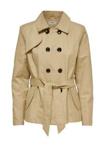 Only, Damen Trenchcoat, Hellbraun