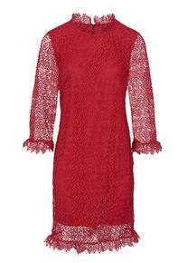 Heine, Damen Spitzenkleid, Rot