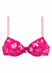 Venice Beach, Damen Bügel-Top 'Tulum', Koralle / Pink / Weiß
