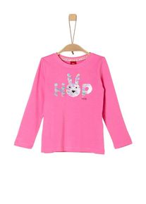 s.Oliver Junior, M&auml;dchen Longsleeve, Mischfarben / Pink