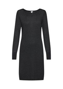 Q/S Designed By, Damen - Kleider 'KLEID KURZ', Schwarzmeliert