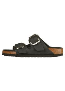 Birkenstock, Damen Pantoletten 'Arizona Big Buckle', Schwarz