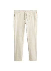 Mango Man, Herren Hose 'Roma4', Elfenbein