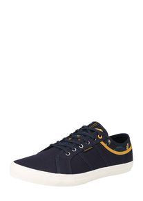 Jack & Jones JACK & JONES, Herren Sneaker 'JFWROSS PRINT MIX', Navy / Gelb