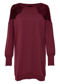 Only, Damen Kleid, Kirschrot