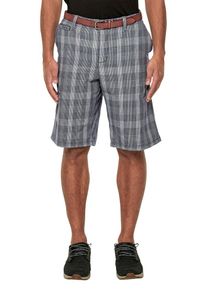s.Oliver RED LABEL, Herren Twill-Bermuda, Taubenblau / Weiß