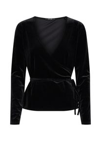 Opus, Damen Pullover 'Sendola velvet', Schwarz
