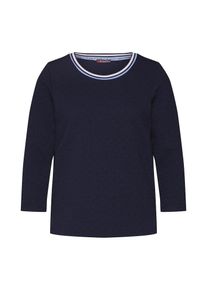 Street One, Damen Shirt 'LTD QR Philine', Dunkelblau