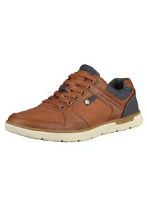 Tom Tailor, Herren Sneaker, Navy / Cognac