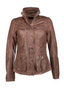 Mustang, Damen Lederjacke 'Kati', Braun