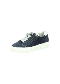 Gabor, Damen Schn&uuml;rschuhe, Nachtblau / Grau