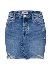 Only, Damen Rock 'Sky', Blue Denim