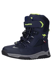 Kangaroos, Winterstiefel 'LERO EV RTX', Blau / Neongr&uuml;n