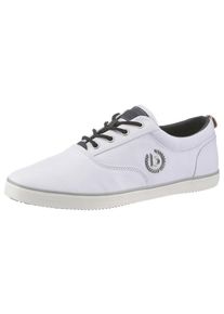 Bugatti, Herren Sneaker 'Alfa', Schwarz / Wei&szlig;