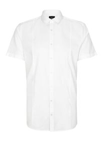 s.Oliver BLACK LABEL, Herren Slim: Fein strukturiertes Hemd, Weiß