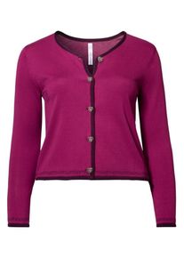 sheego Style, Damen Strickjacke, Beere / Fuchsia