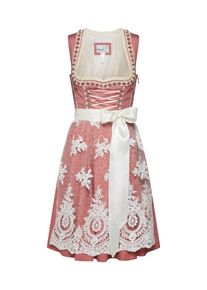 Marjo, Damen Dirndl 'Dagna', Beige / Rosa