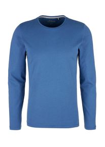 s.Oliver RED LABEL, Herren Longsleeve, Himmelblau