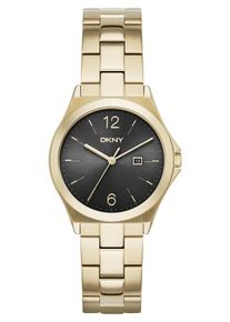 DKNY, Damen uhr 'Parsons, NY2366', Gold / Schwarz