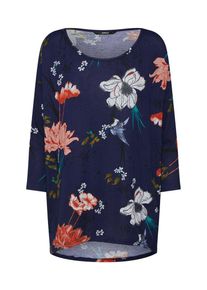 Only, Damen Shirt 'onlELCOS 4/5 AVIAYA', Nachtblau / Rosa / Rot / Weiß