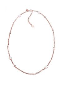 Elli Premium, Damen Kette, Rosegold / Perlweiß
