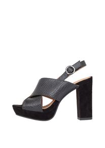 Bianco, Damen Sandalen, Graphit / Schwarz