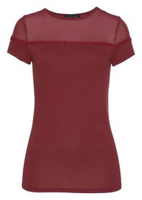 Melrose, Damen Shirt, Dunkelrot