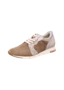 Paul Green, Damen Schn&uuml;rschuhe, Hellbraun / Silber / Wei&szlig;