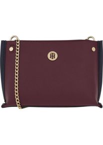 Tommy Hilfiger, Damen Tasche, Burgunder / Schwarz
