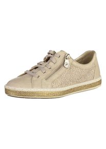 Rieker, Damen Sneaker, Wollwei&szlig;