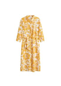 Mango, Damen Kleid 'Capri-H', Karamell / Safran / Weiß