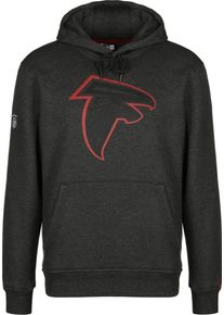 New Era, Herren Pullover 'Atlanta Falcons', Graphit / Hellrot