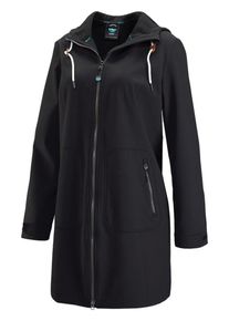 Polarino, Damen Softshellmantel, Schwarz