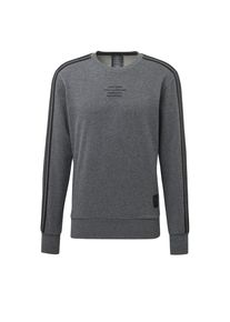 adidas Performance, Herren Sport-Sweatshirt, Dunkelgrau / Schwarz / Wei&szlig;