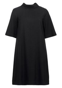 sheego Class, Damen A-Linien-Kleid, Schwarz