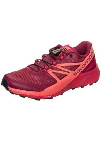 Salomon, Damen 'Sense Ride' Trail Laufschuh, Rot