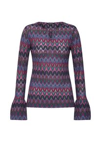 comma, Damen Pullover, Lila / Mischfarben