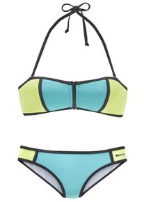 Bench, Damen Bandeau–Bikini, Türkis / Grün