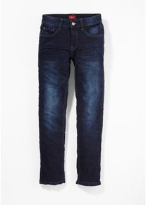 s.Oliver Junior, Seattle: Jeans mit Used-Waschung, Blue Denim