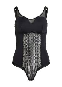 Vila, Damen Body, Grau / Schwarz