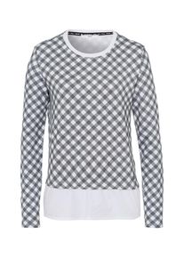 Brax, Damen Shirt 'Bobbie', Schwarz / Weiß