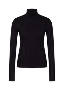 Noisy may, Damen Pullover 'NMVICKI L/S HIGH NECK KNIT', Schwarz