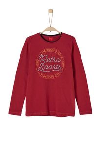 s.Oliver Junior, Longsleeve, Mischfarben / Rot