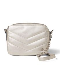 Tom Tailor Denim, Damen Umhängetasche 'Samira', Silber