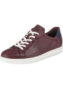 Ecco, Damen Sneakers Low 'Soft 1', Dunkelblau / Rotviolett